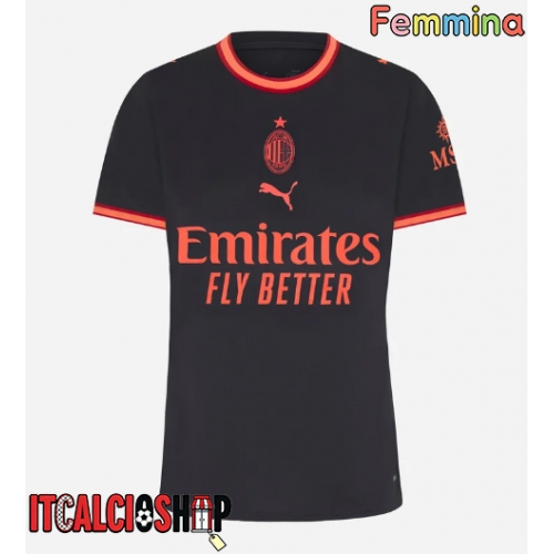 AC Milan Adrien Rabiot #12 Terza Maglia Femmina 2026-27 Manica Corta